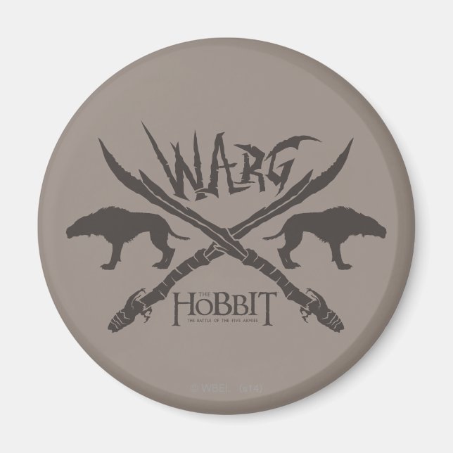 Íman Ícone de Filme de Warg (Frente)