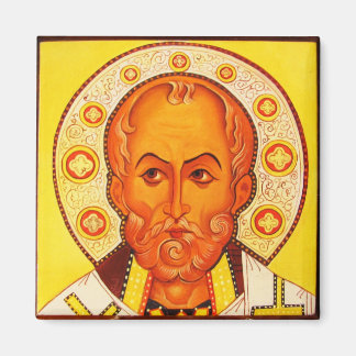 Íman Ícone de rua Nicholas Ortodox Bizantine