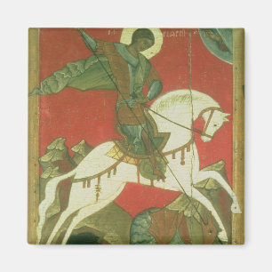 Íman Ícone de St George e do dragão