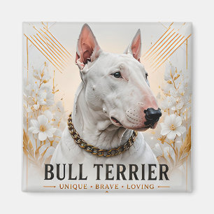 Íman Ícone Destemido do Bull Terrier