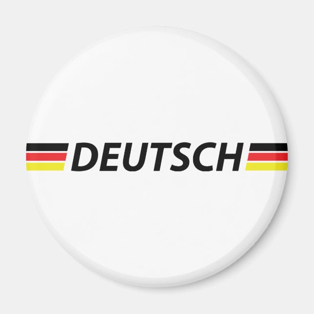 Íman ícone desutsch (Frente)