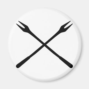 Íman ícone do cuspe do fondue