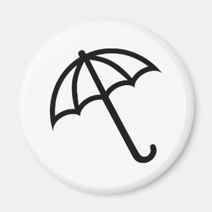 Íman Ícone do guarda-chuva