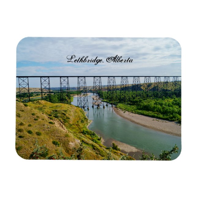 Íman Ícone Ferroviário Alberta (Horizontal)