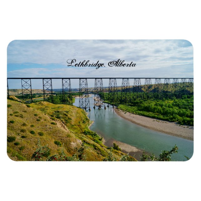 Íman Ícone Ferroviário Alberta (Horizontal)