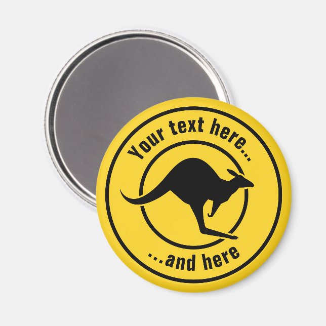 Íman Ícone Kangaroo (Front/Back)