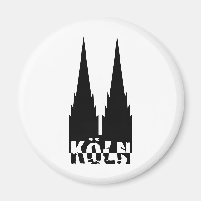 Íman ícone koeln (Frente)
