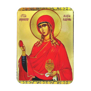 Íman ícone ortodoxo de Santa Maria Madalena