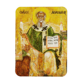 Íman Ícone Ortodoxo de São Atanásio de Alexandria