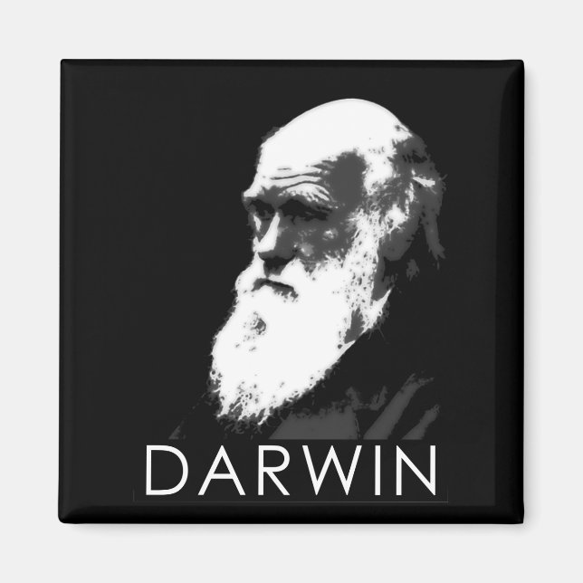 Íman Ícones da ciência: Darwin (Frente)