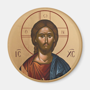 Íman Ícones ortodoxos cristãos bizantinos: Cristo de Je