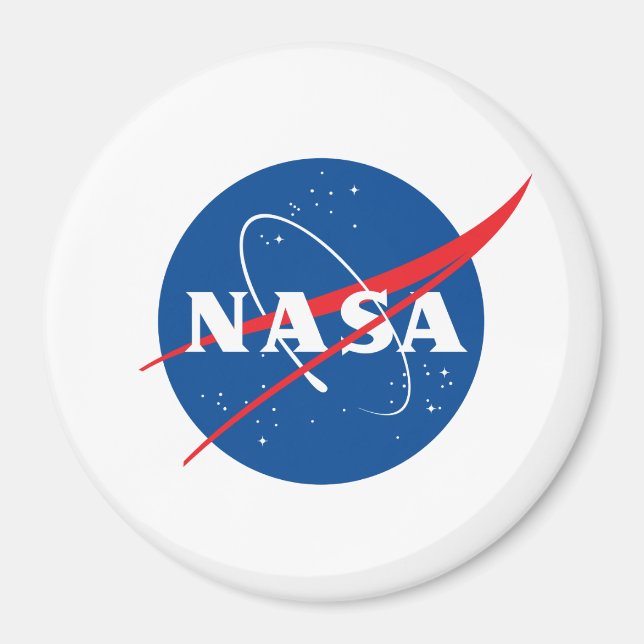Íman Icônica NASA Round Magnet (Student Value Edit) (Frente)