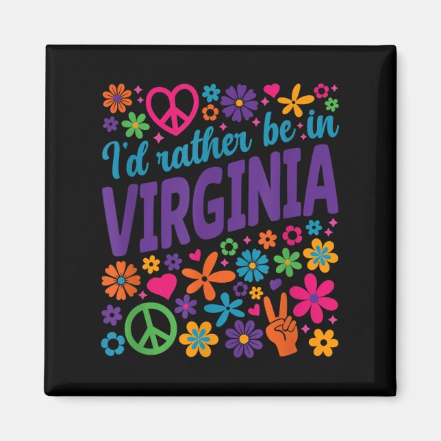 Íman I'd Rather Be In Virginia  (Frente)