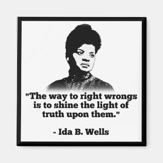 Íman Ida Wells Magnet
