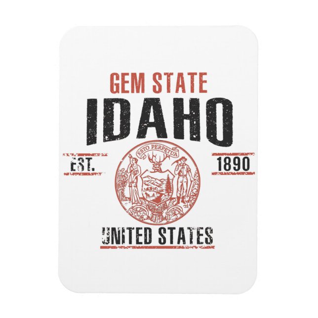 Íman Idaho (Vertical)