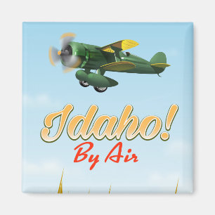 Íman Idaho! De avião