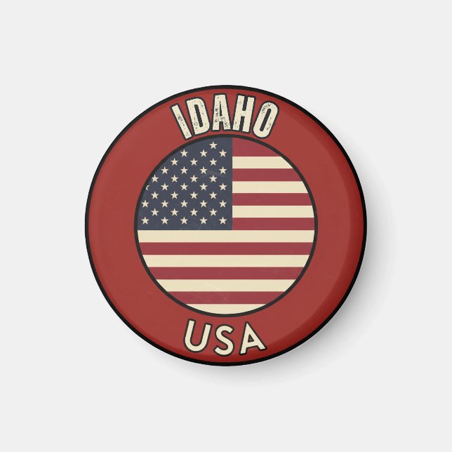 Íman Idaho Estados Unidos (Frente)