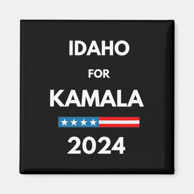 Íman Idaho For Kamala 2024 Presidente Eleito Democrata (Frente)
