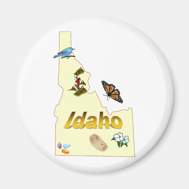 Íman Idaho Magnet (Frente)