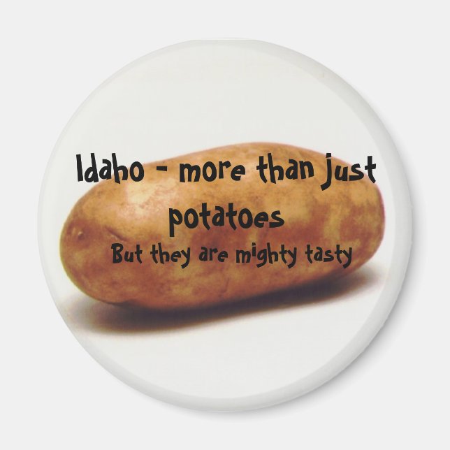 Íman Idaho - mais do que batatas, mas... (Frente)