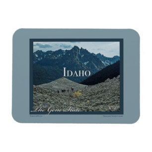 Íman Idaho Poster Art