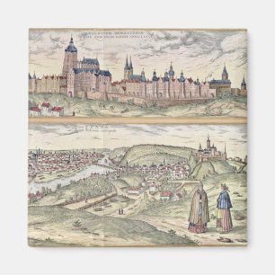 Íman Ideia da exibição de Praga (acima) o palácio