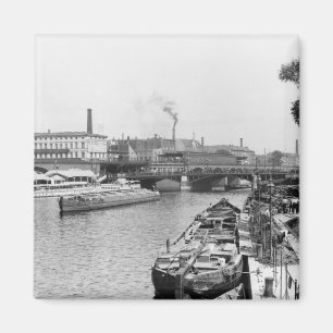 Íman Ideia da série do rio, Berlim, c.1910