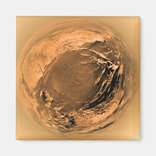 Íman ideia do Peixe-olho da superfície do titã