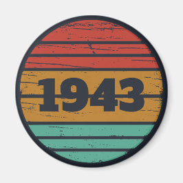 Íman Ideia personalizada de presente de aniversário de