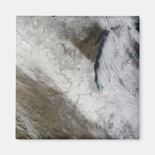 Íman Ideia satélite da neve e do frio