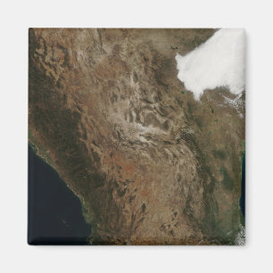 Íman Ideia satélite da paisagem de Mexi central