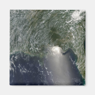 Íman Ideia satélite de um derramar de óleo