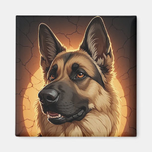 Íman 🐾 Ideias de Presentes para Amantes do Pastor Alem