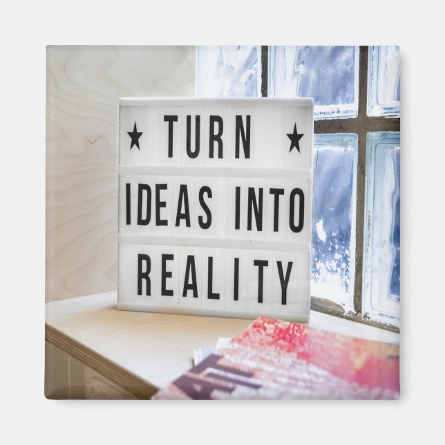 Íman Ideias em Motivação da Realidade (Frente)