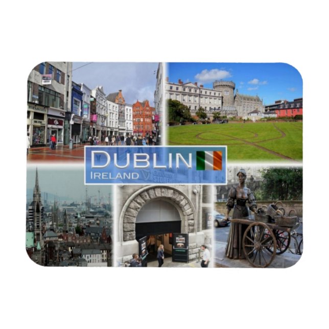 Íman IE Irlanda - Dublin - (Horizontal)