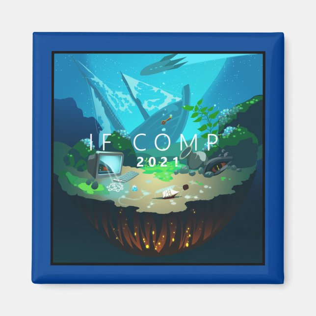 Íman IFComp 2021 (Frente)