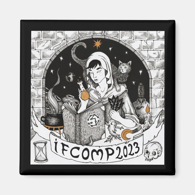 Íman IFComp 2023 (Frente)