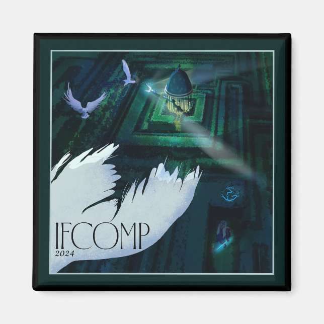 Íman IFComp 2024 (Frente)