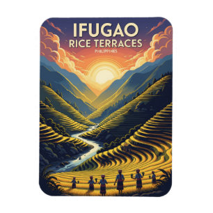 Íman Ifugao Rice Terraces Filipinas Viagem