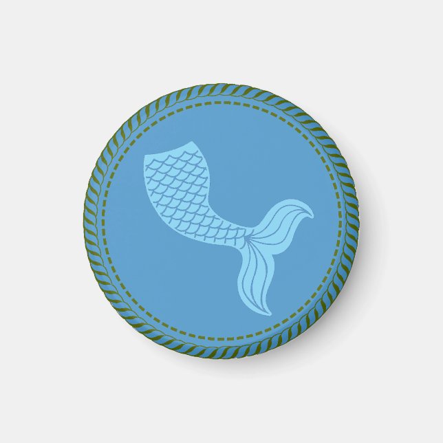 Íman IGGPPCamp 2025 Troop Pride Siren (Frente)