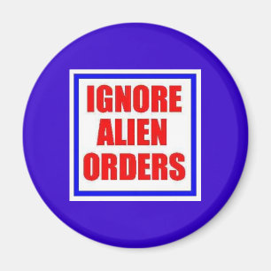 Íman Ignore o ímã das ordens da alienígena