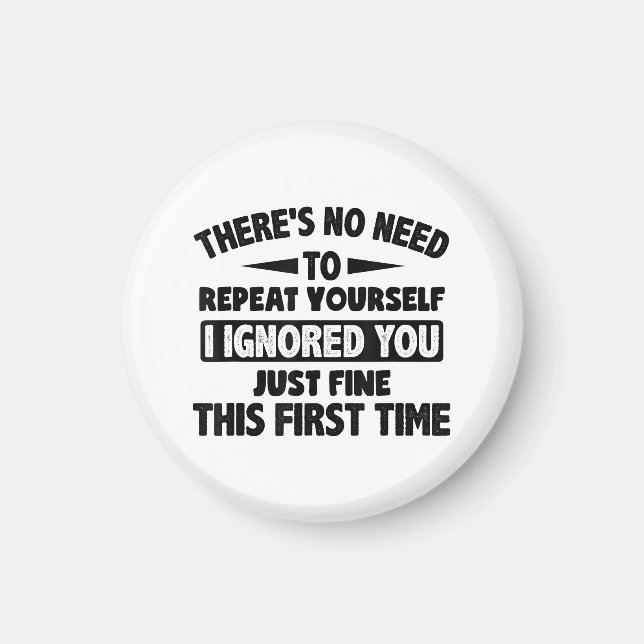 Íman Ignorou-O Pela Primeira Vez, Muito Engraçado, Sarc (Frente)