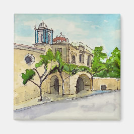 Íman Igreja Azul em Oaxaca, México