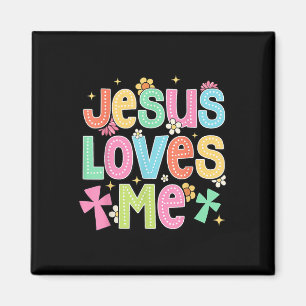 Íman Igreja Cristã Bíblica Groovy Jesus Me Ama