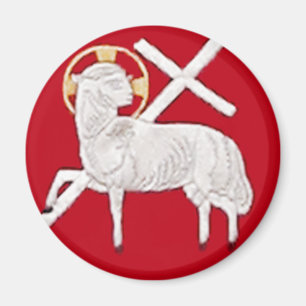 ÍMAN IGREJA CRISTÃ SYMBOLS-LAMB DO DEUS