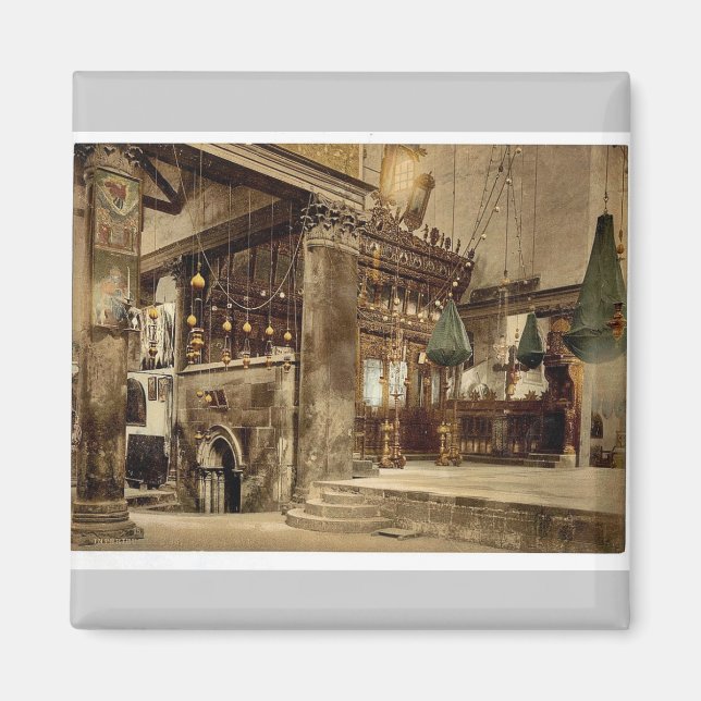 Íman Igreja da Natividade (interior), Belém, Santo (Frente)