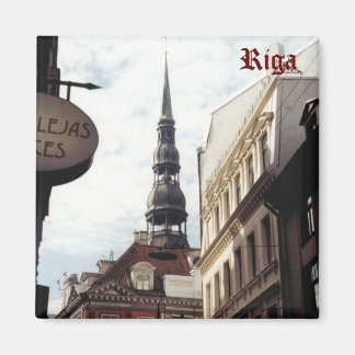 Íman Igreja de Peter rua, Riga, Letónia.