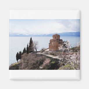 Íman Igreja de Ruas João em Kaneo em Ohrid