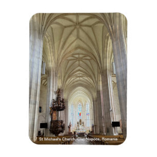 Íman Igreja de São Miguel, Cluj-Napoca, Romênia, em um