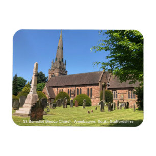 Íman Igreja de St Benedict Biscop Wombourne Staffordshi